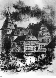 Kasteel Schaesberg tekening